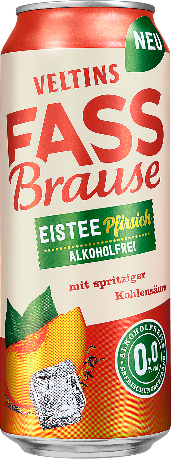 Veltins Fassbrause Eistee Pfirsich Veltins Fassbrause Eistee Pfirsich (1 x 0.5 l)