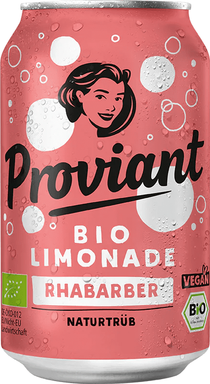 Proviant Bio Limonade Rhabarber (1 x 0.33 l)