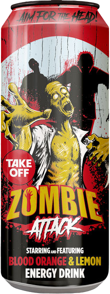 Take Off Zombie Attack Blood Orange Lemon (1 x 0.5 l)