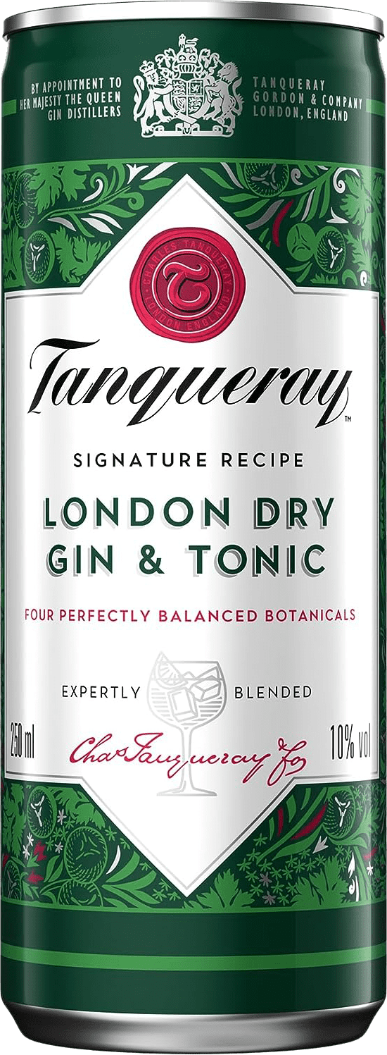 Tanqueray London Dry Gin & Tonic Tanqueray London Dry Gin & Tonic (1 x 0.25 l)