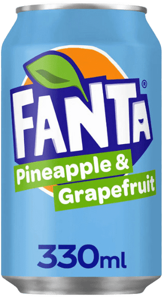 Fanta Pineapple & Grapefruit Import (1 x 0.33 l)