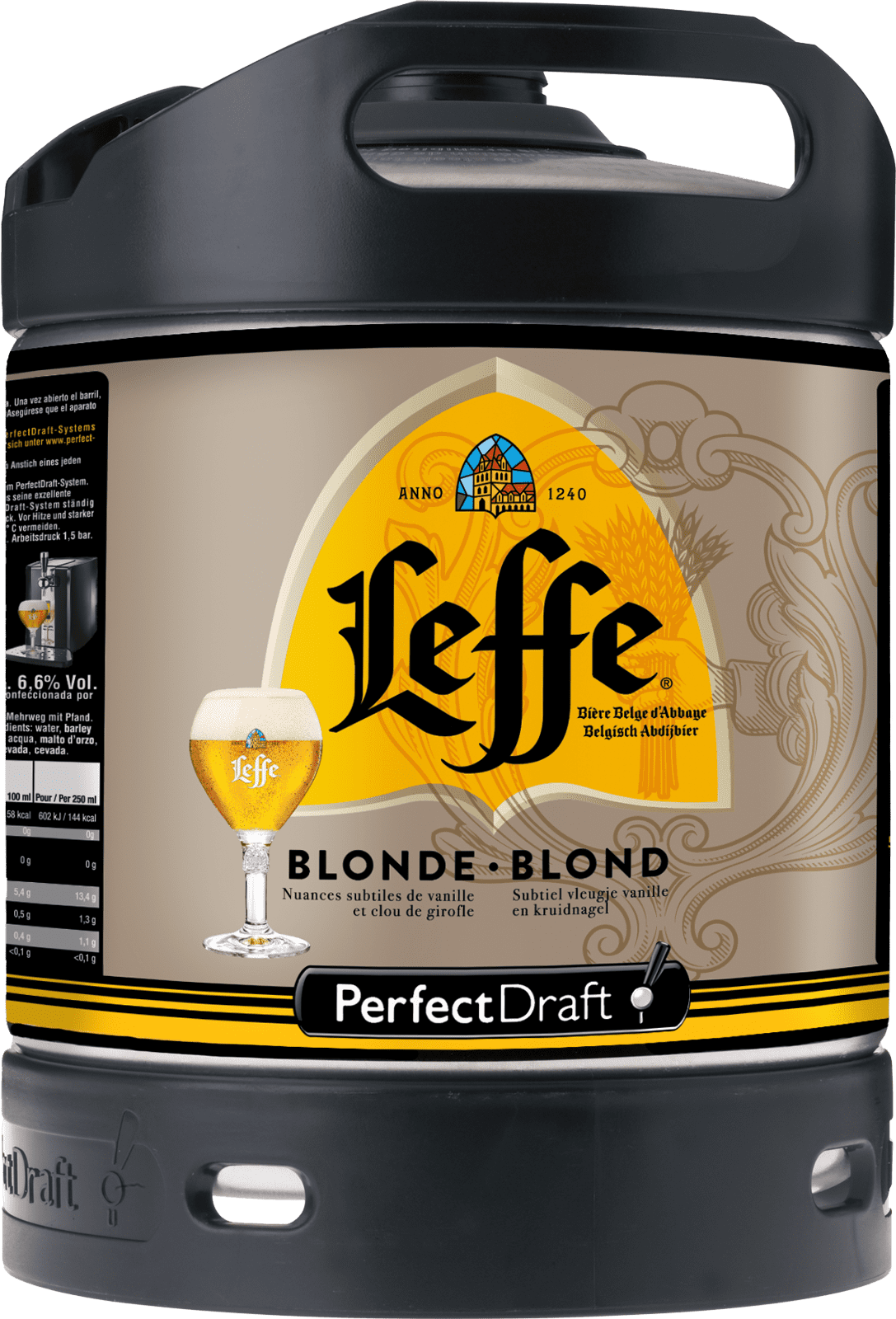 Leffe Blonde Perfect Draft (1 x 6.0 l)