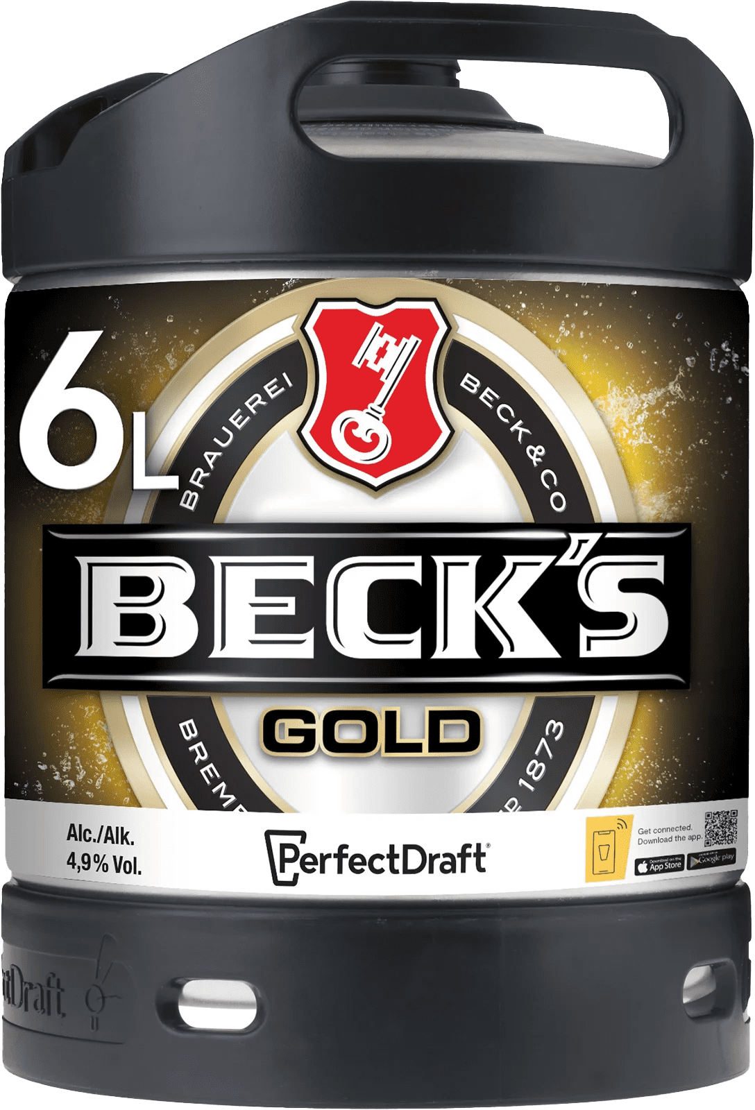 Beck's Gold Perfect Draft (1 x 6.0 l)