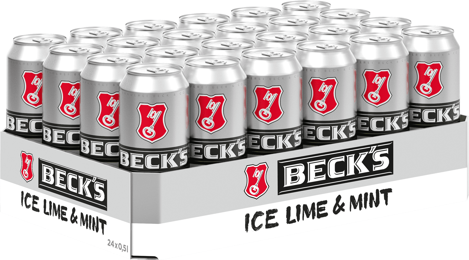 Beck's Ice Lime & Mint Beck's Ice Lime & Mint (24 x 0.5 l)