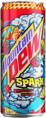 Mountain Dew - Spark Lemon & Raspberry  Import (1 x 0.33 l)