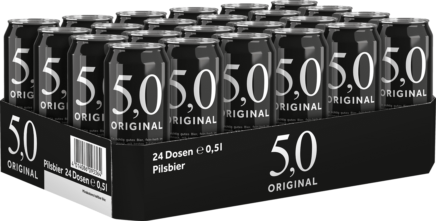 5,0 Original 5,0 Original (24 x 0.5 l)