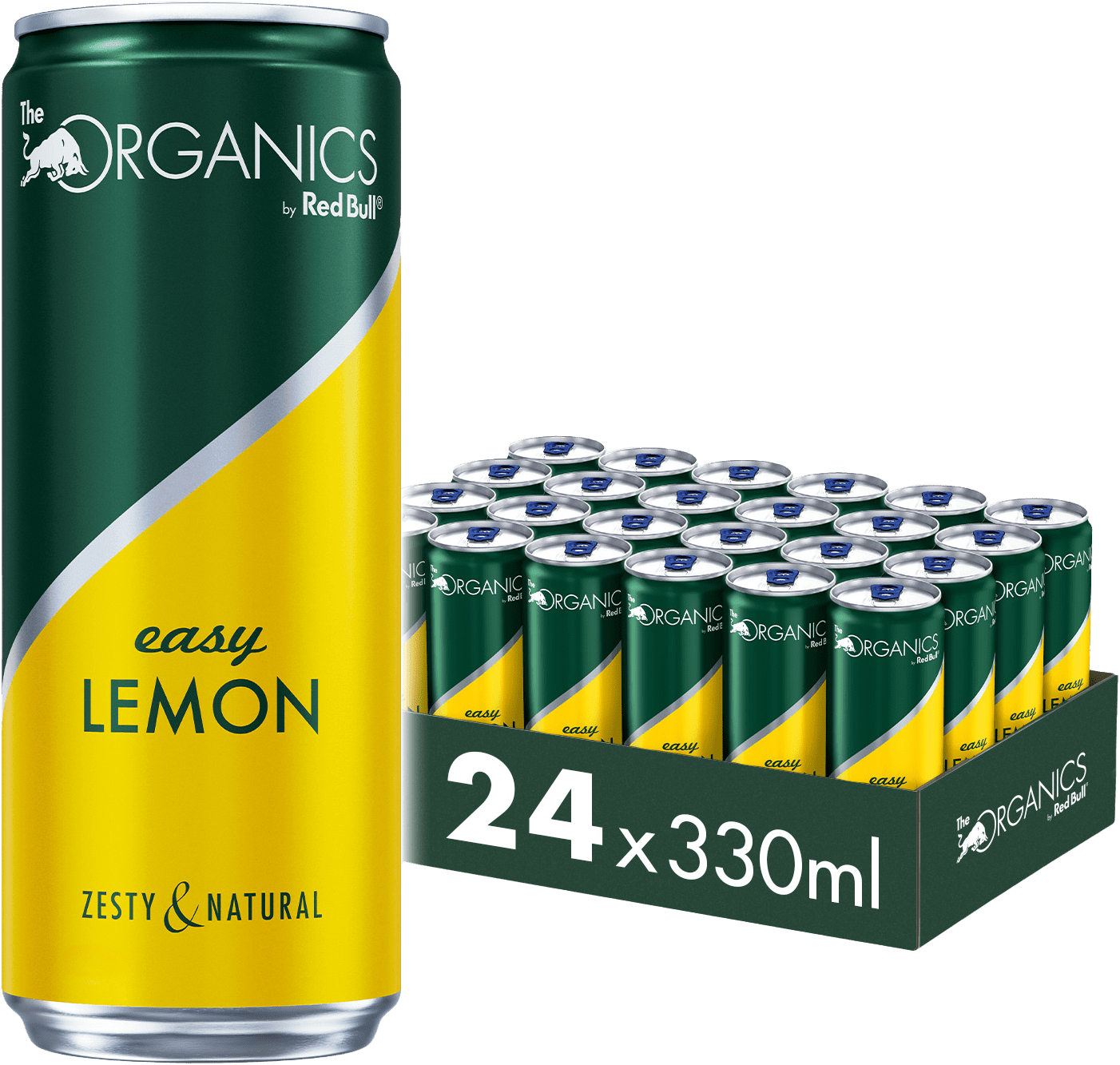 Red Bull Organics Easy Lemon Red Bull Organics Easy Lemon (24 x 0.33 l)