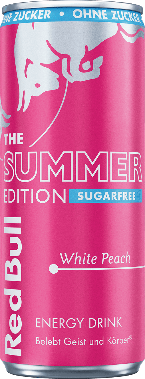 Red Bull Summer Edition 2025 sugarfree White Peach (1 x 0.25 l)