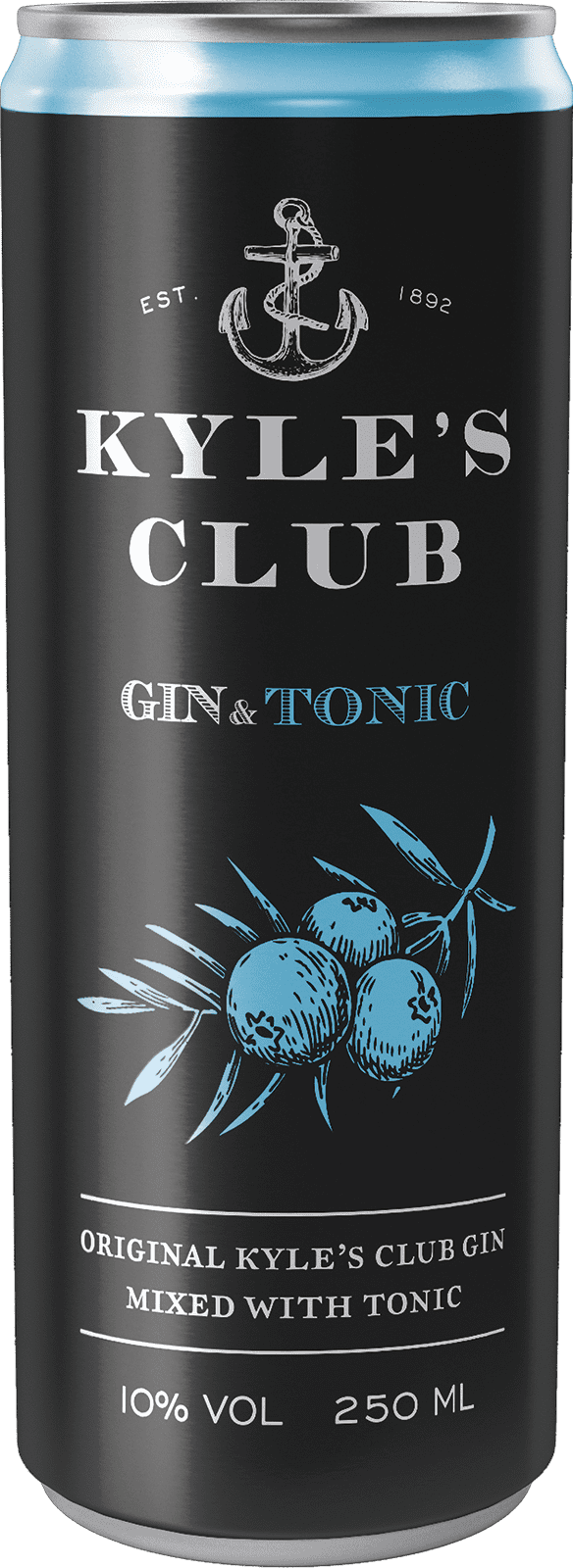 Kyle's Club Gin & Tonic (1 x 0.25 l)