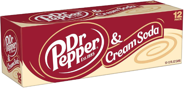 Dr. Pepper Cream Soda Import (12 x 0.355 l)