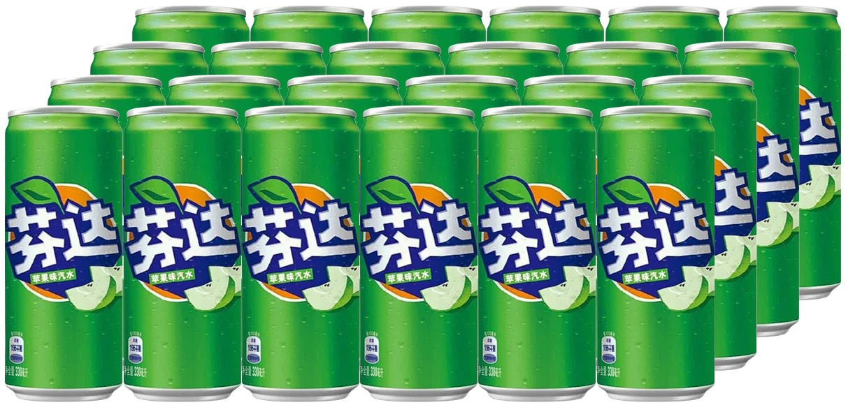 Fanta Apple Import (24 x 0.33 l)