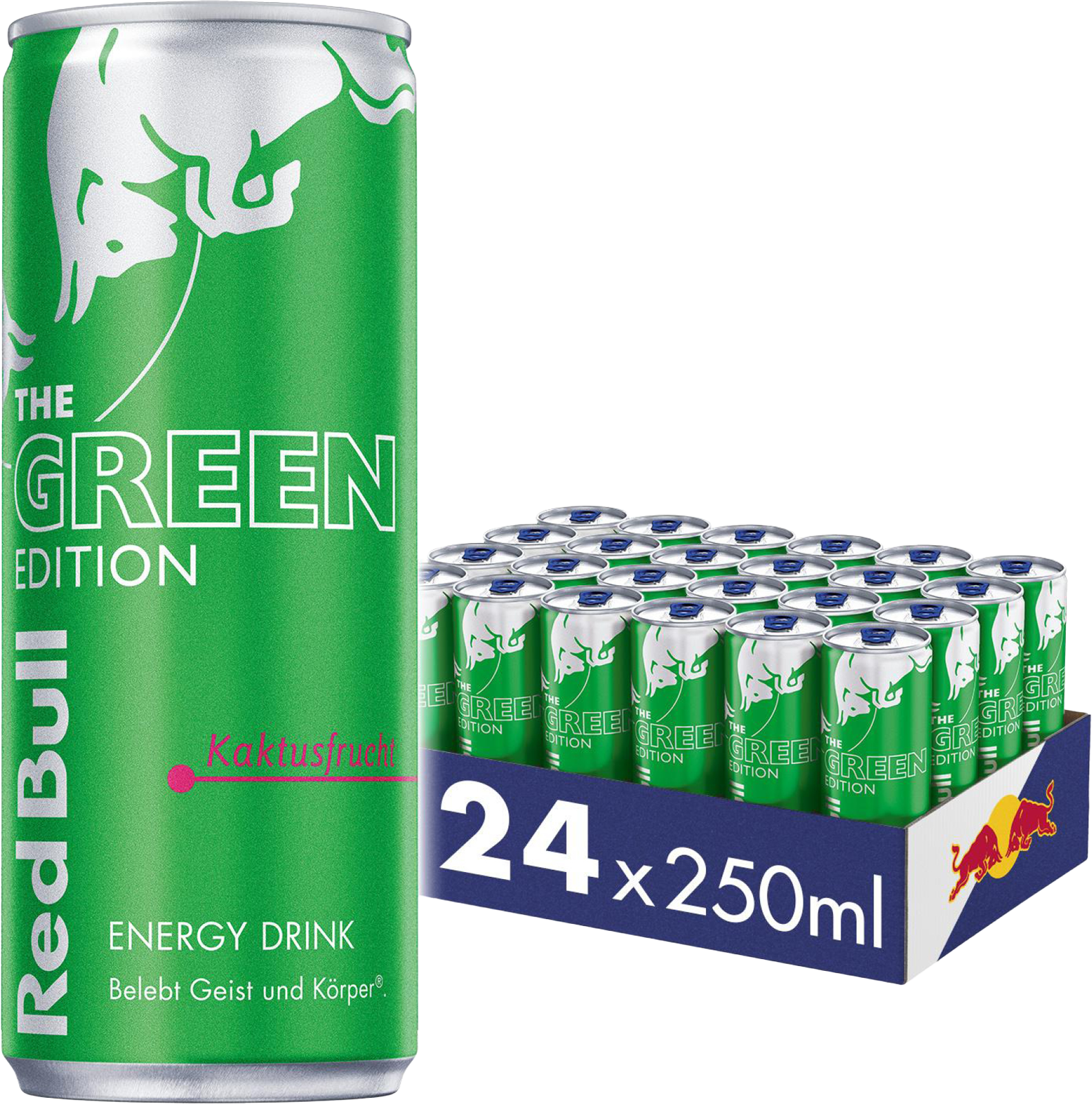 Red Bull Green Edition Kaktusfrucht   Red Bull Green Edition Kaktusfrucht   (24 x 0.25 l)