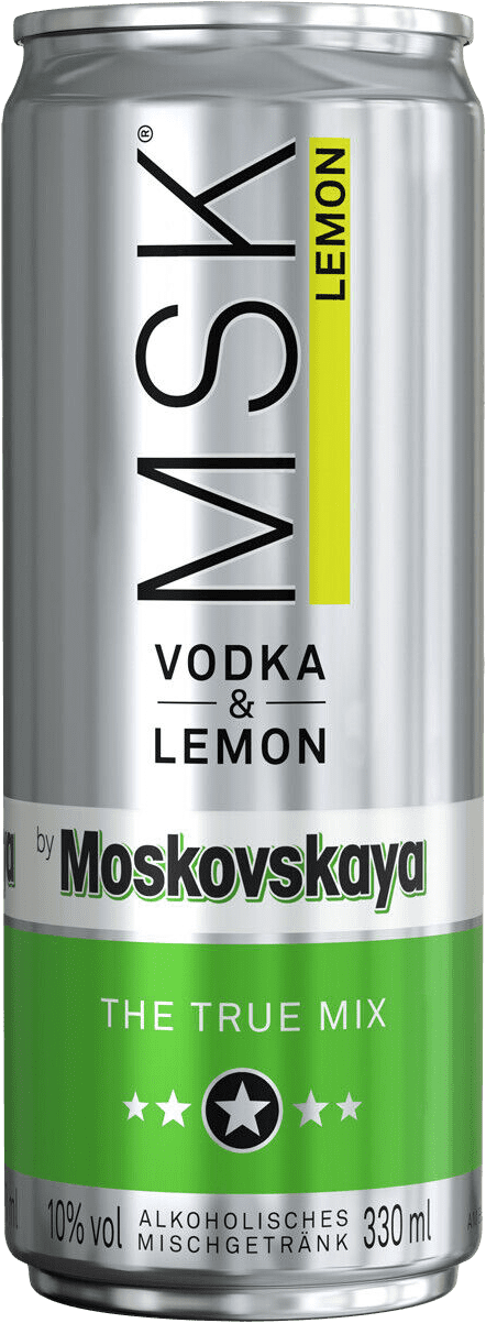 MSK Moskovskaya & Lemon MSK Moskovskaya & Lemon (1 x 0.33 l)