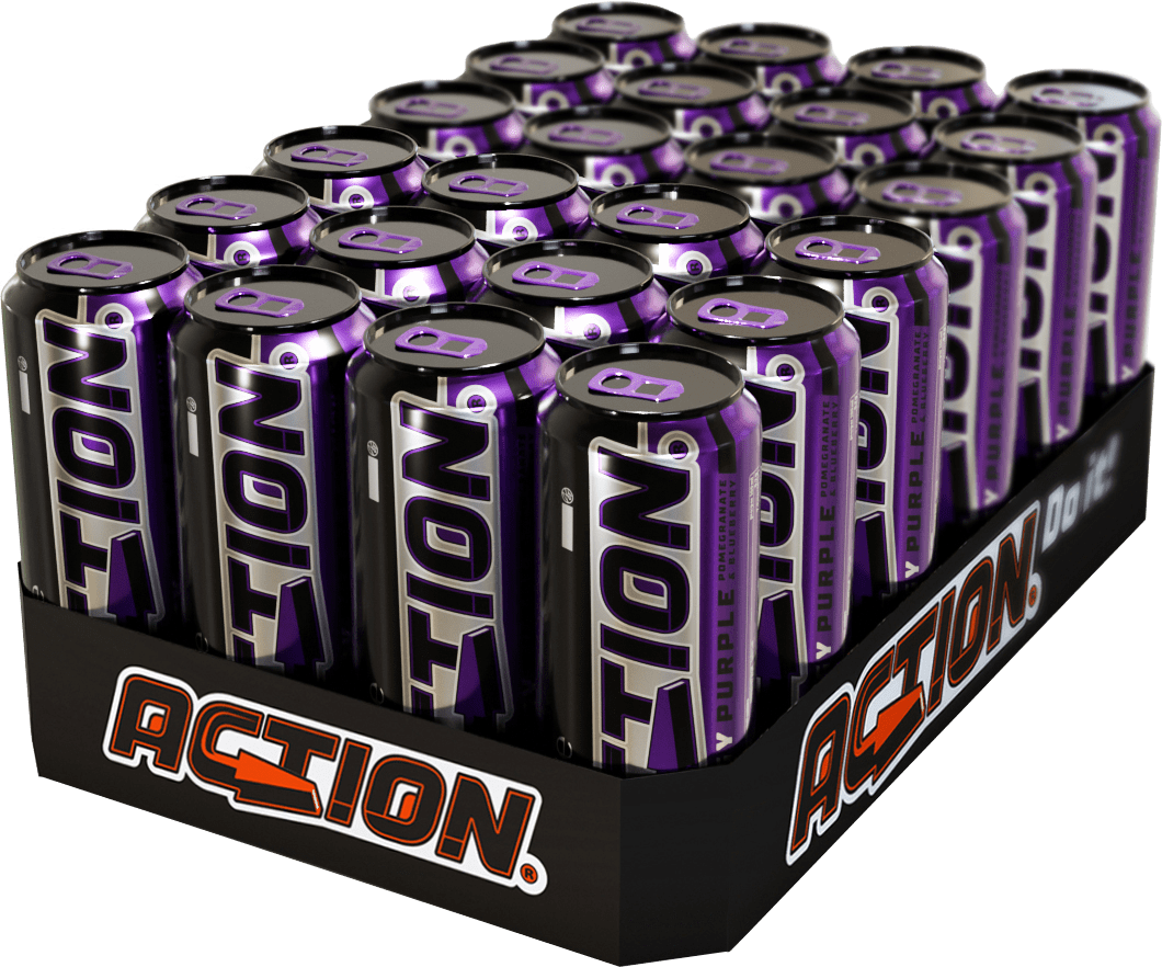 Action Energy Purple (24 x 0.25 l)