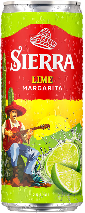 Sierra Lime Margarita (1 x 0.25 l)