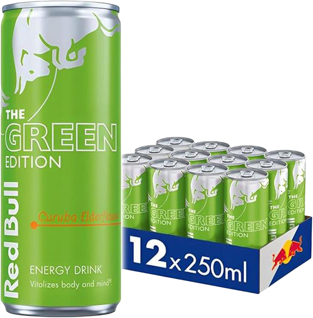 Red Bull Limegreen Edition Import (12 x 0.25 l)