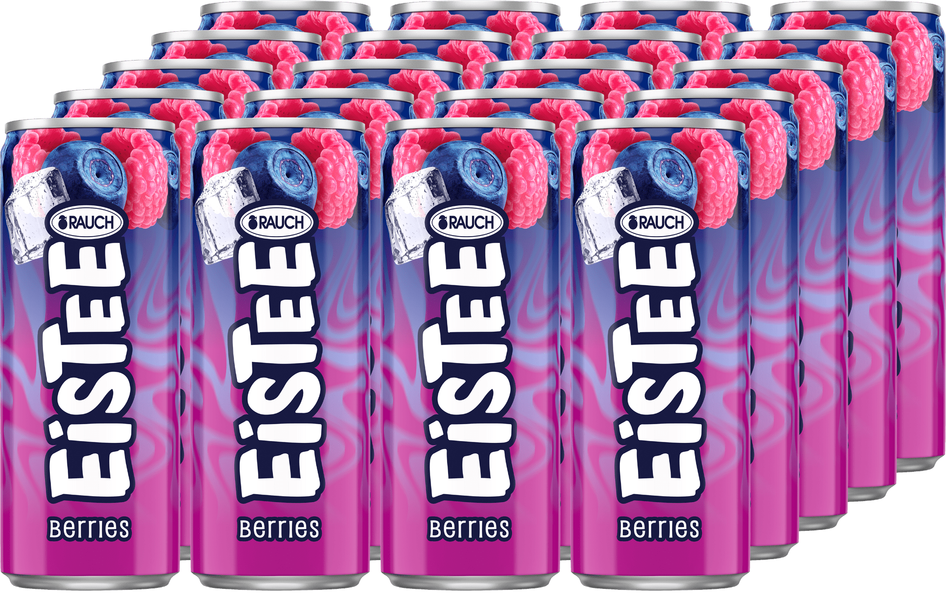 Rauch Eistee Berries (24 x 0.33 l)