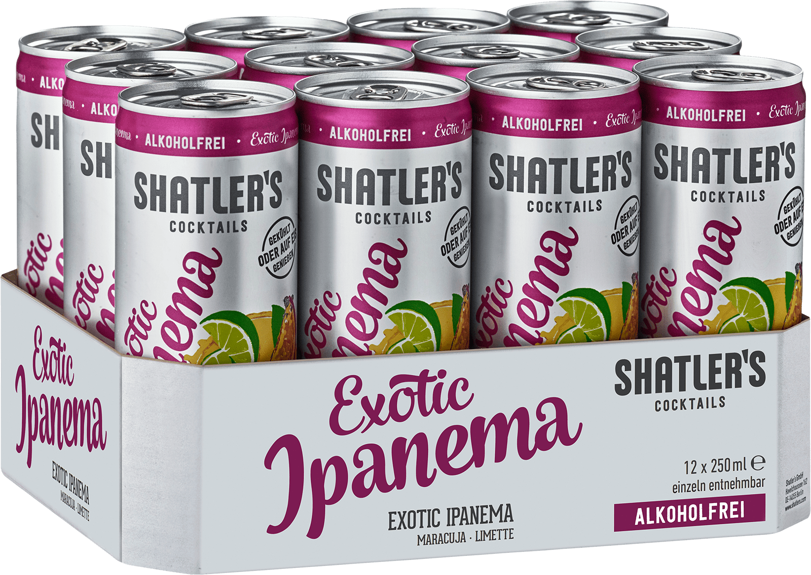 Shatler's Exotic Ipanema Shatler's Exotic Ipanema (12 x 0.25 l)