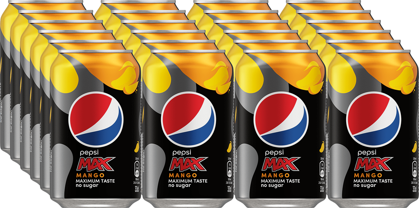 Pepsi MAX Mango (24 x 0.33 l)