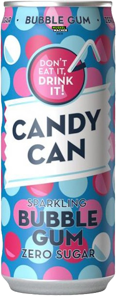 Candy Can Bubble Gum (1 x 0.33 l)