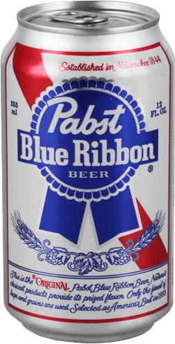 Pabst Blue Ribbon Beer Import (1 x 0.355 l)