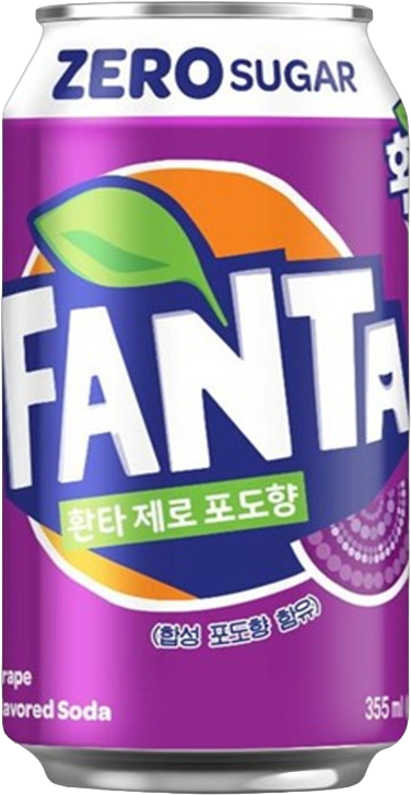 Fanta Zero Grape Import (1 x 0.355 l)