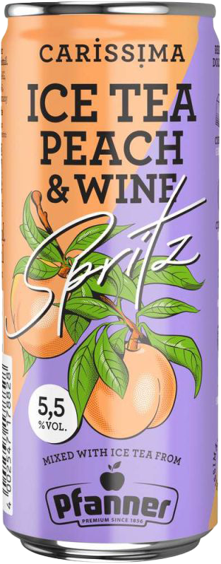 Carissima Ice Tea Peach & Wine Spritz (1 x 0.25 l)