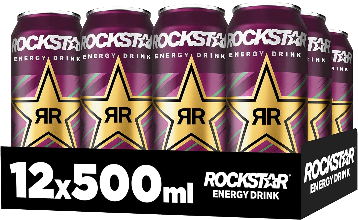 Rockstar Punched Sour Raspberry (12 x 0.5 l)