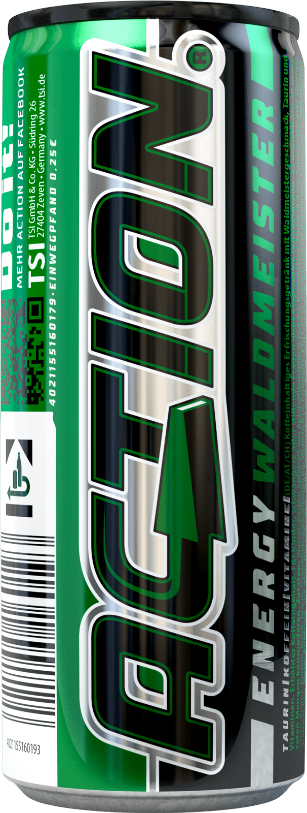 Action Energy Waldmeister (1 x 0.25 l)