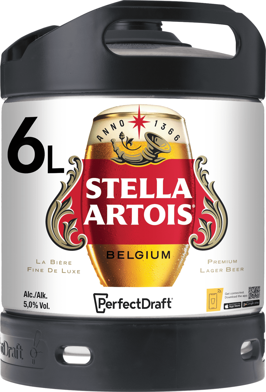 Stella Artois Perfect Draft (1 x 6.0 l)