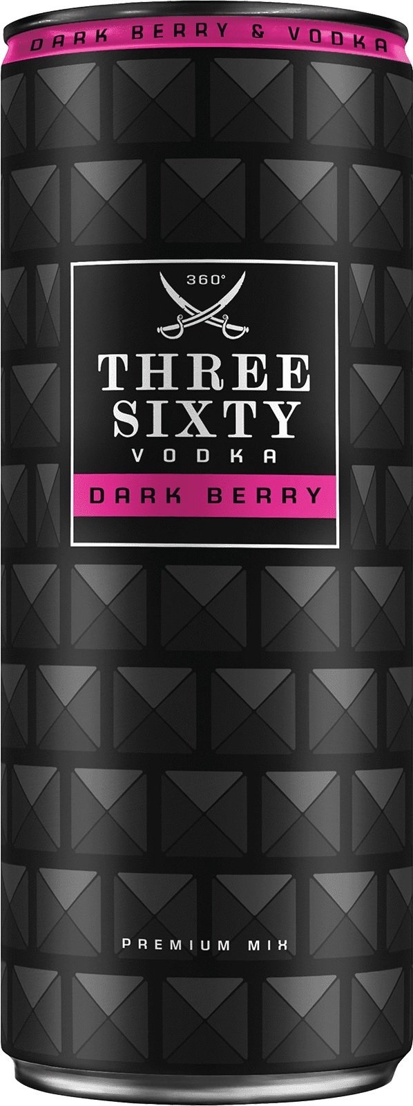 Three Sixty Vodka Dark Berry Three Sixty Vodka Dark Berry (1 x 0.33 l)