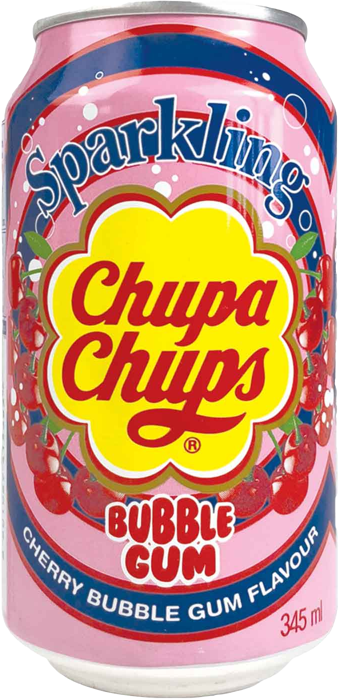 Chupa Chups Cherry Bubble Gum (1 x 0.345 l)