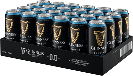 Guinness 0,0% alkoholfrei (24 x 0.44 l)