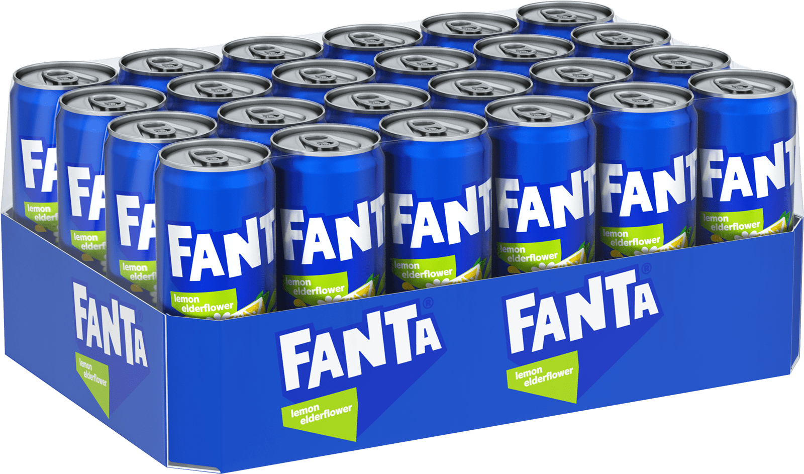 Fanta Lemon & Elderflower Fanta Lemon & Elderflower (24 x 0.33 l)