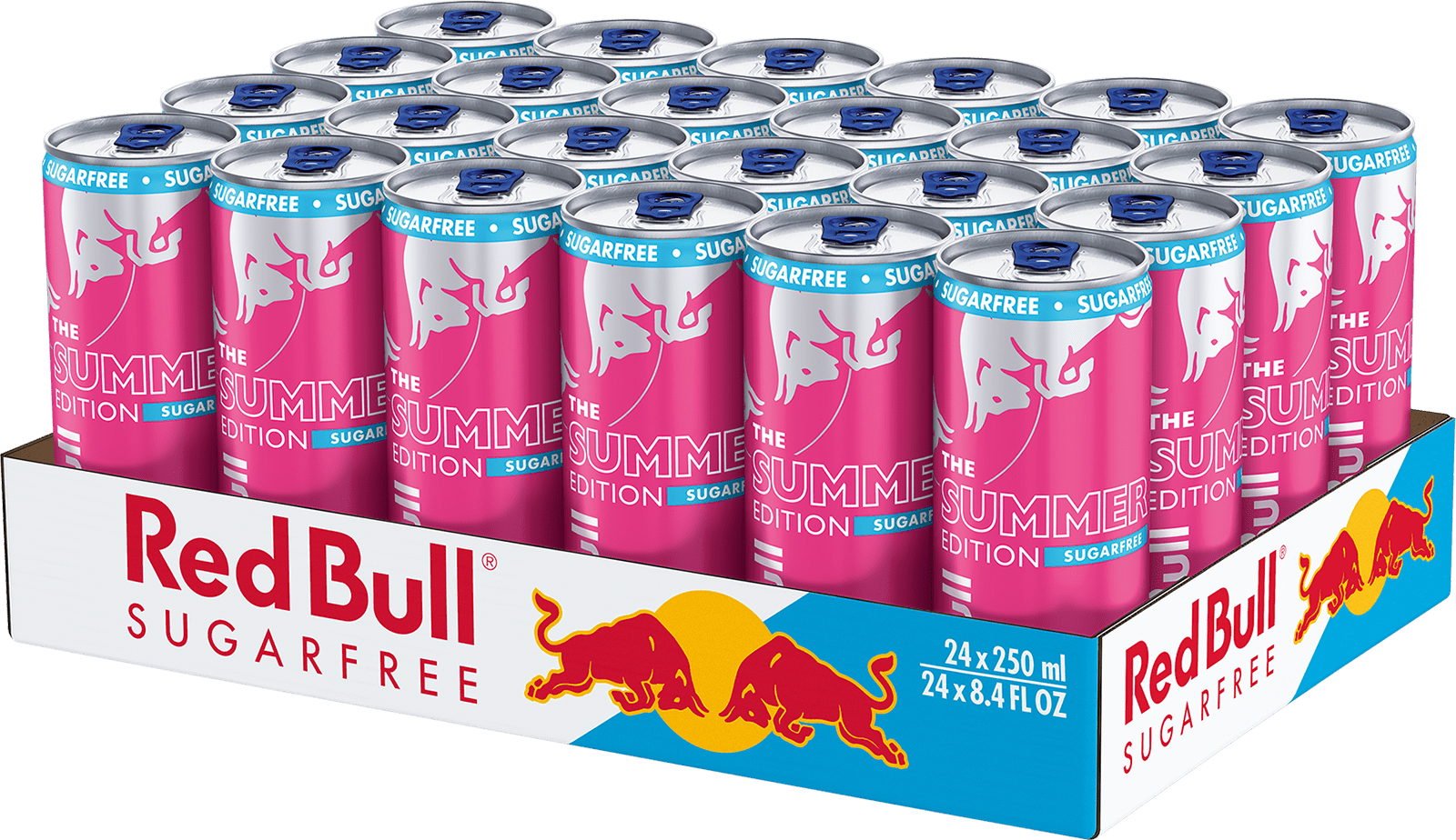 Red Bull Summer Edition 2025 sugarfree White Peach (24 x 0.25 l)