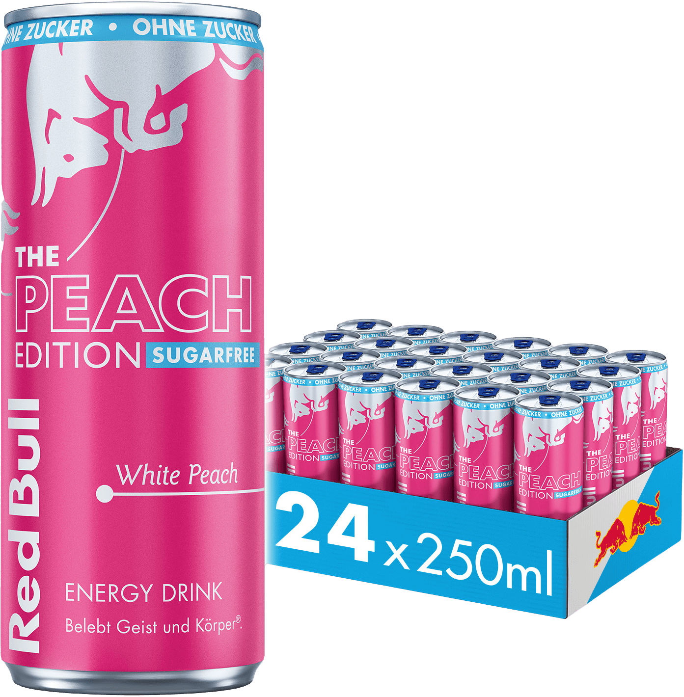 Red Bull Summer Edition 2025 sugarfree White Peach Red Bull Summer Edition 2025 sugarfree White Peach (24 x 0.25 l)