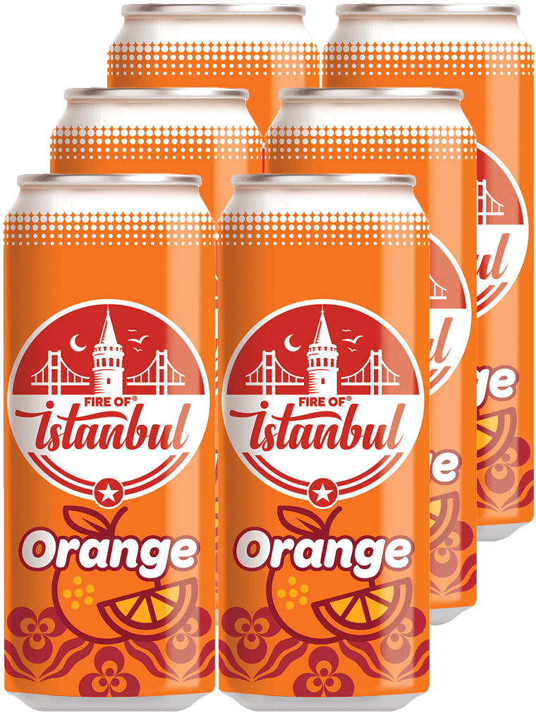 Fire of Istanbul Gazoz Orange (6 x 0.33 l)