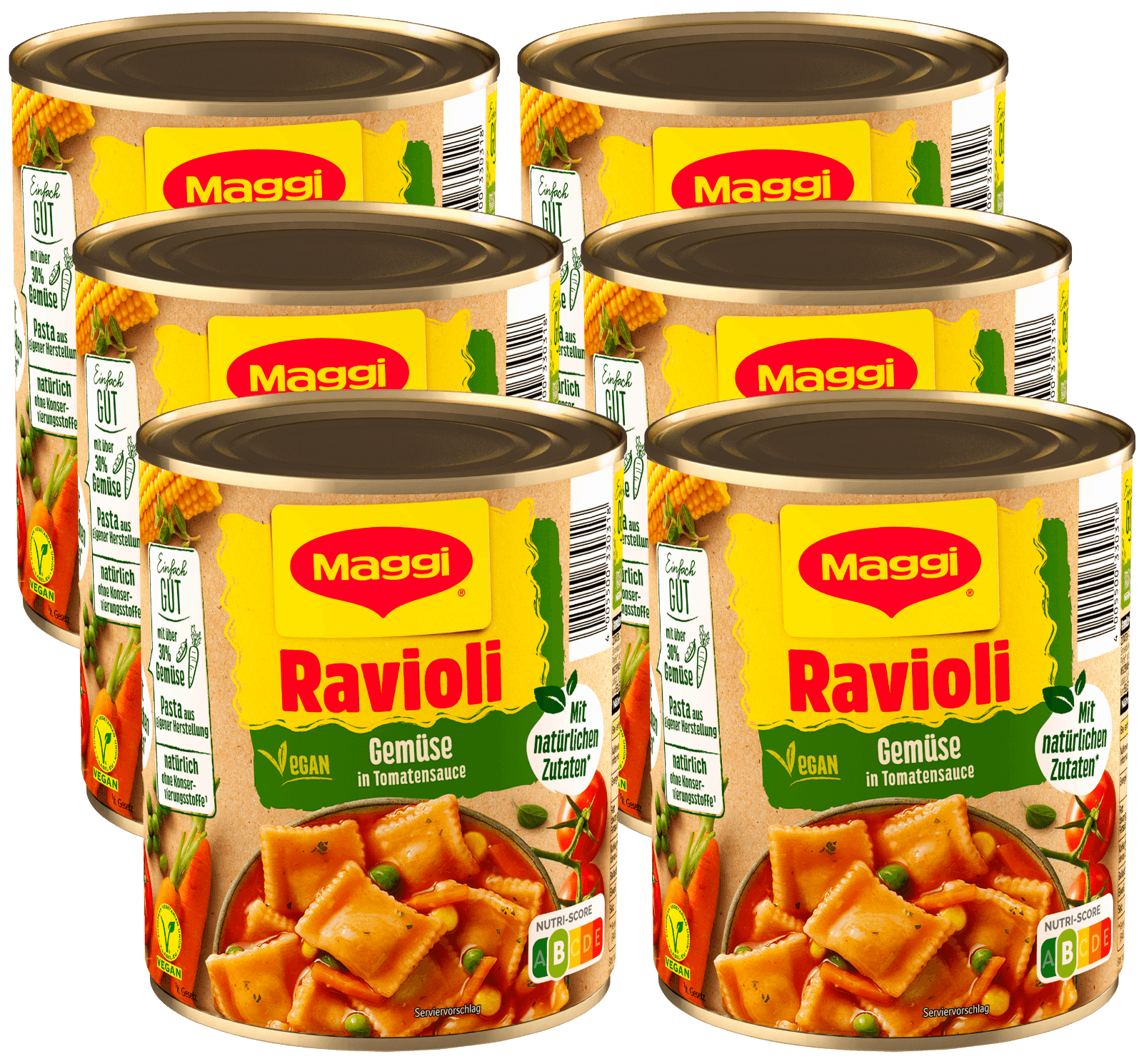 Maggi Ravioli Gemüse (6 x 0.8 kg)