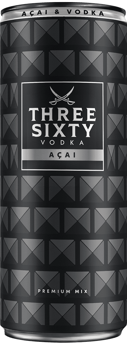 Three Sixty Vodka Acai (1 x 0.33 l)