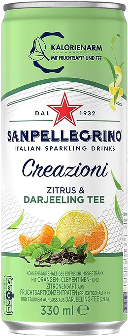 San Pellegrino Creazioni Citrus & Darjeeling (1 x 0.33 l)