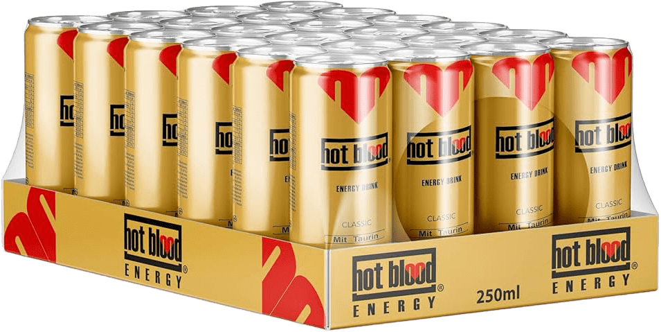 Hot Blood Energy Classic (24 x 0.25 l)