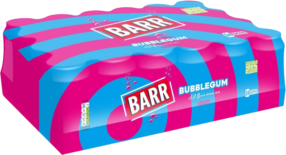 Barr Bubble Gum Barr Bubble Gum (24 x 0.33 l)