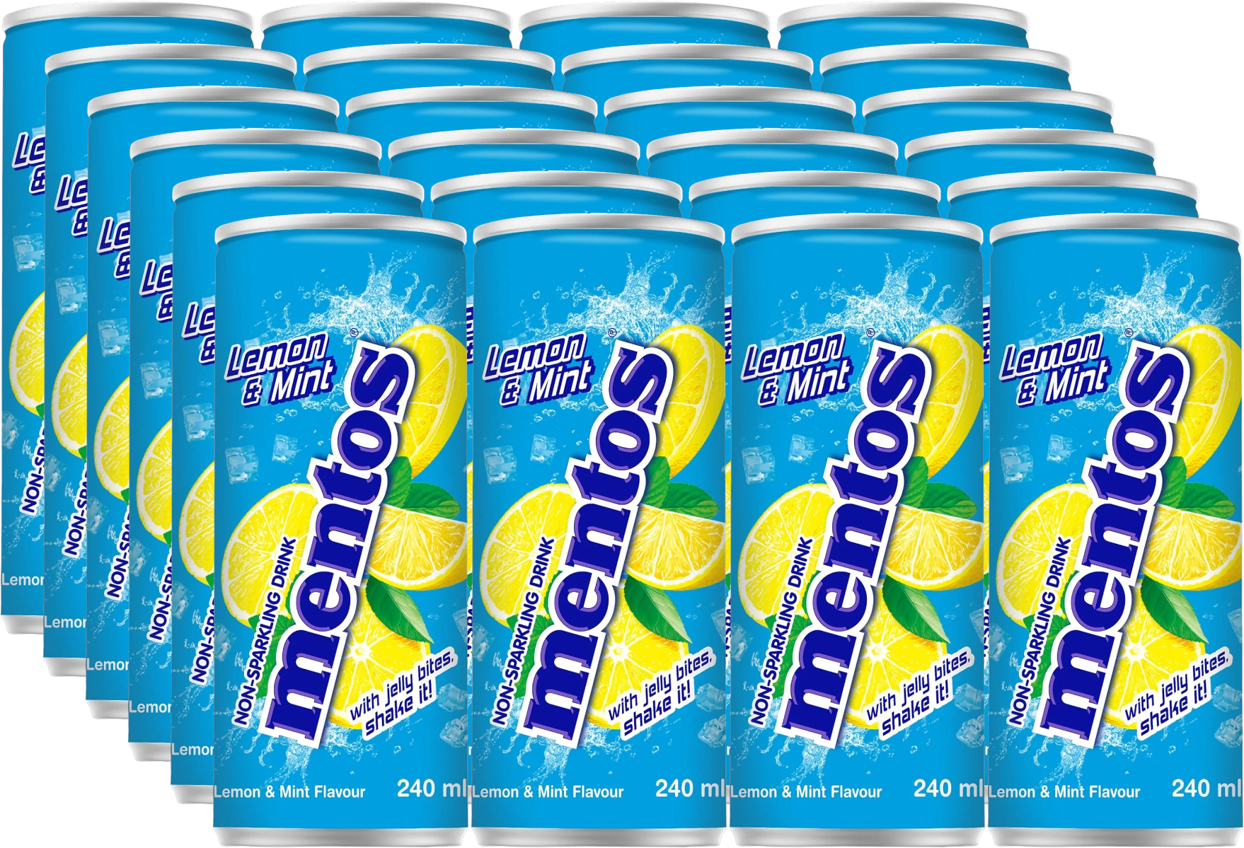 Mentos Lemon & Mint Flavour (24 x 0.24 l)