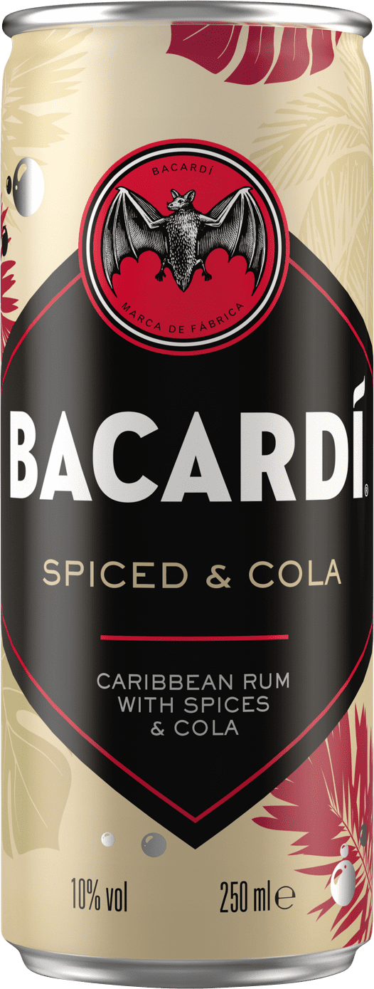 Bacardi Spiced & Cola Bacardi Spiced & Cola (1 x 0.25 l)