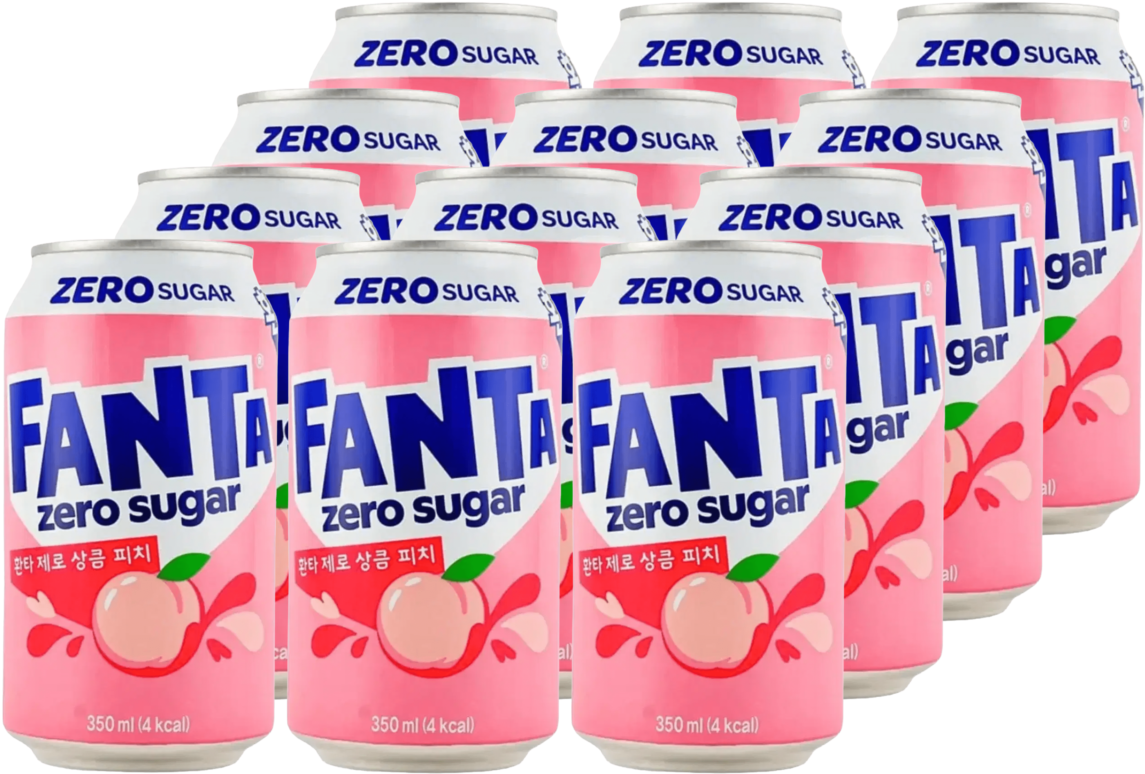 Fanta Zero Peach Import (12 x 0.355 l)