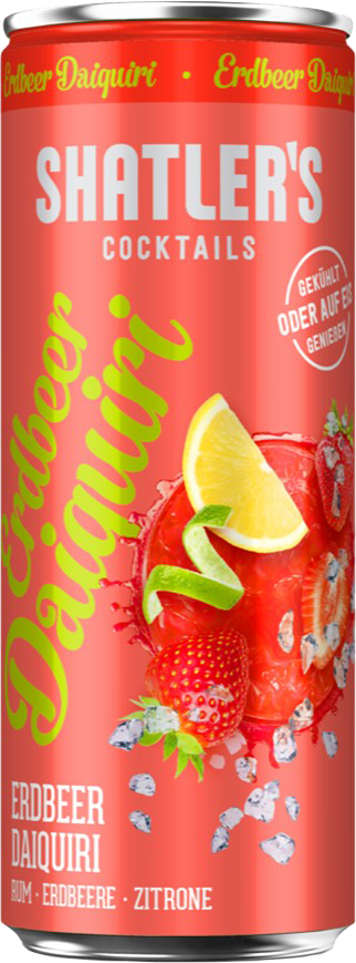 Shatler's Erdbeer Daiquiri Shatler's Erdbeer Daiquiri (1 x 0.25 l)