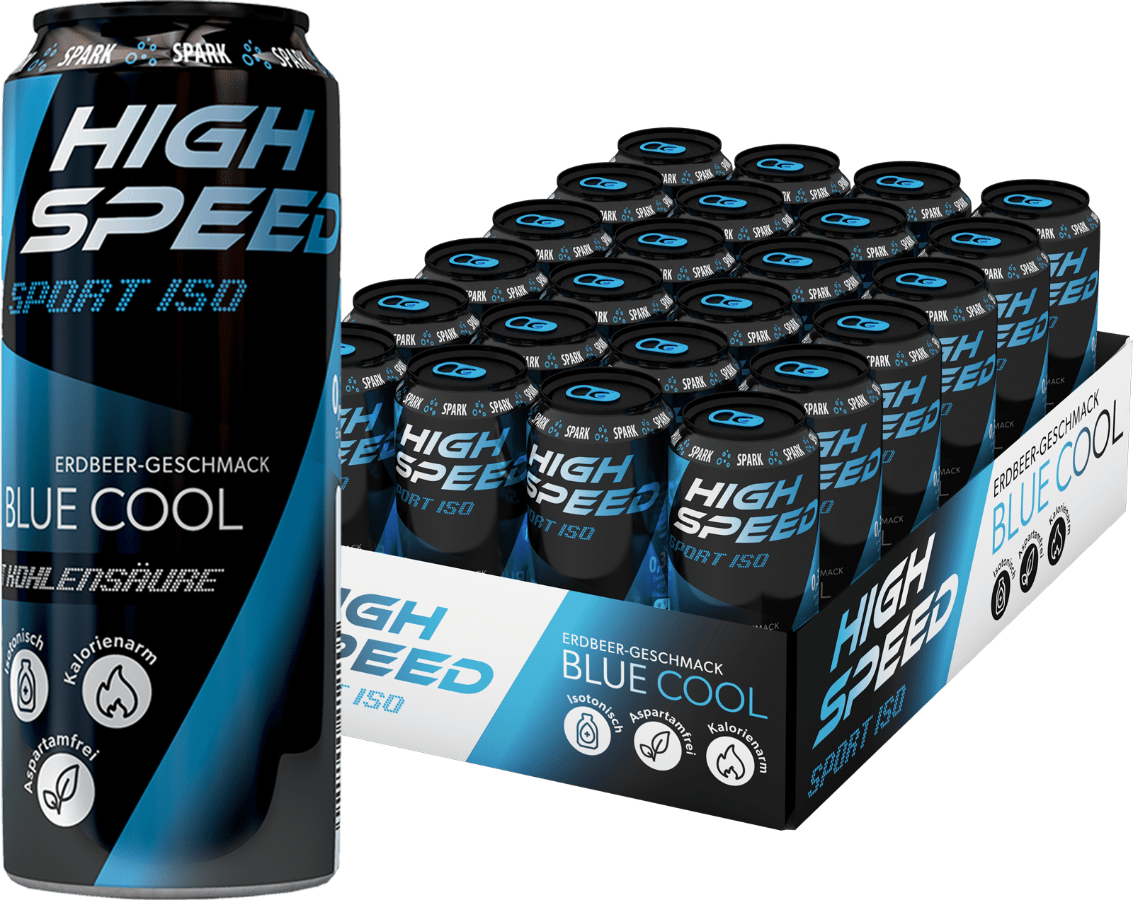 Highspeed Blue mit Kohlensäure (24 x 0.33 l)