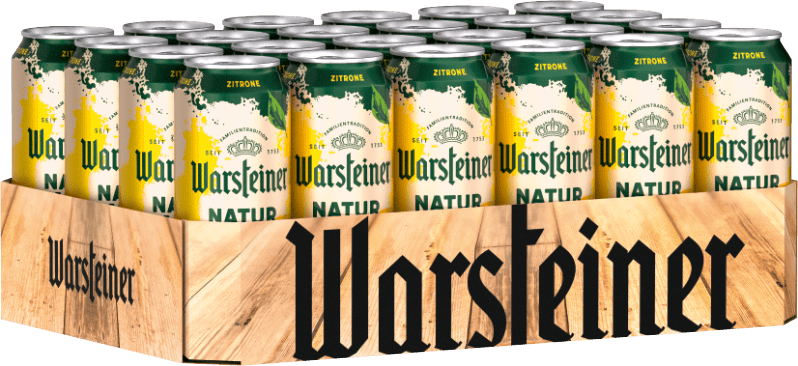 Warsteiner Naturradler Zitrone (24 x 0.5 l)