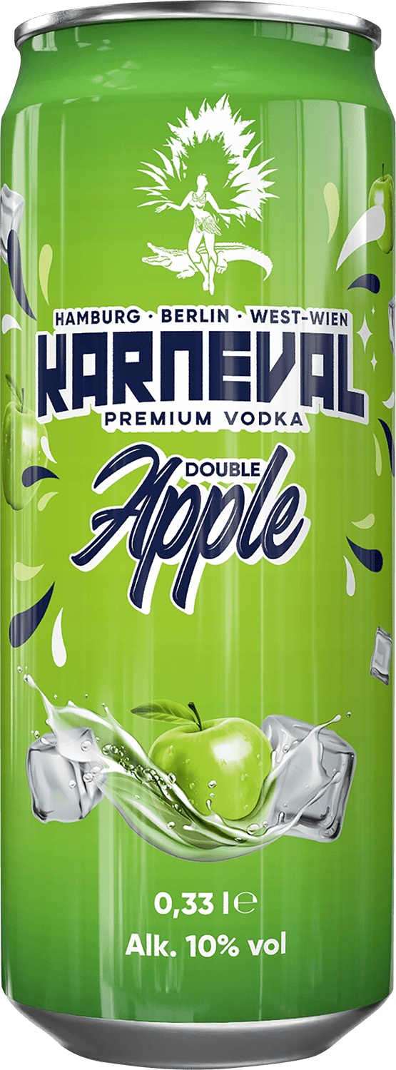 Karneval Vodka Double Apple (1 x 0.33 l)