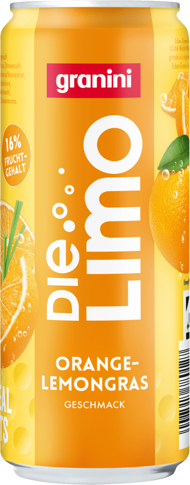 Granini Die Limo Orange-Lemongrass (1 x 0.33 l)
